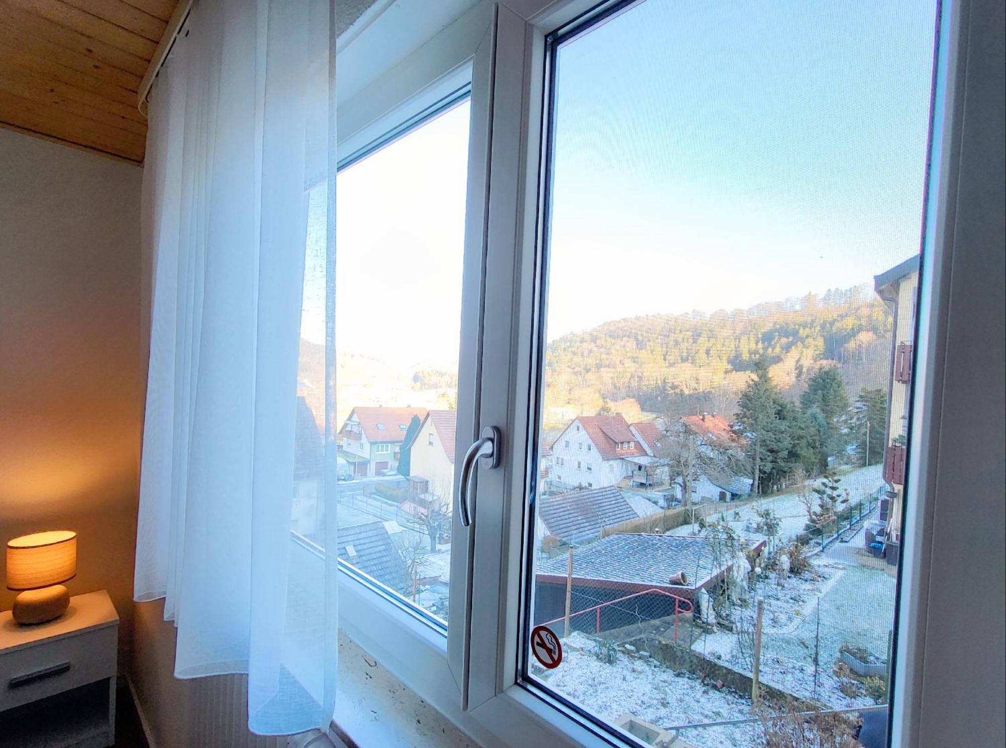 Privates Zimmer In Unterkunft Mit Glatttal Blick In Wasserschloss Nahe Sulz am Neckar Extérieur photo